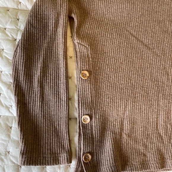 Brown Maternity/ Nursing sweater. - Picture 3 of 4